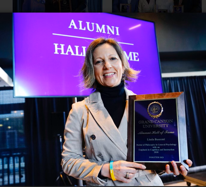 Dr. Linda Buscemi Inducted Into Grand Canyon University Alumni Hall of Fame